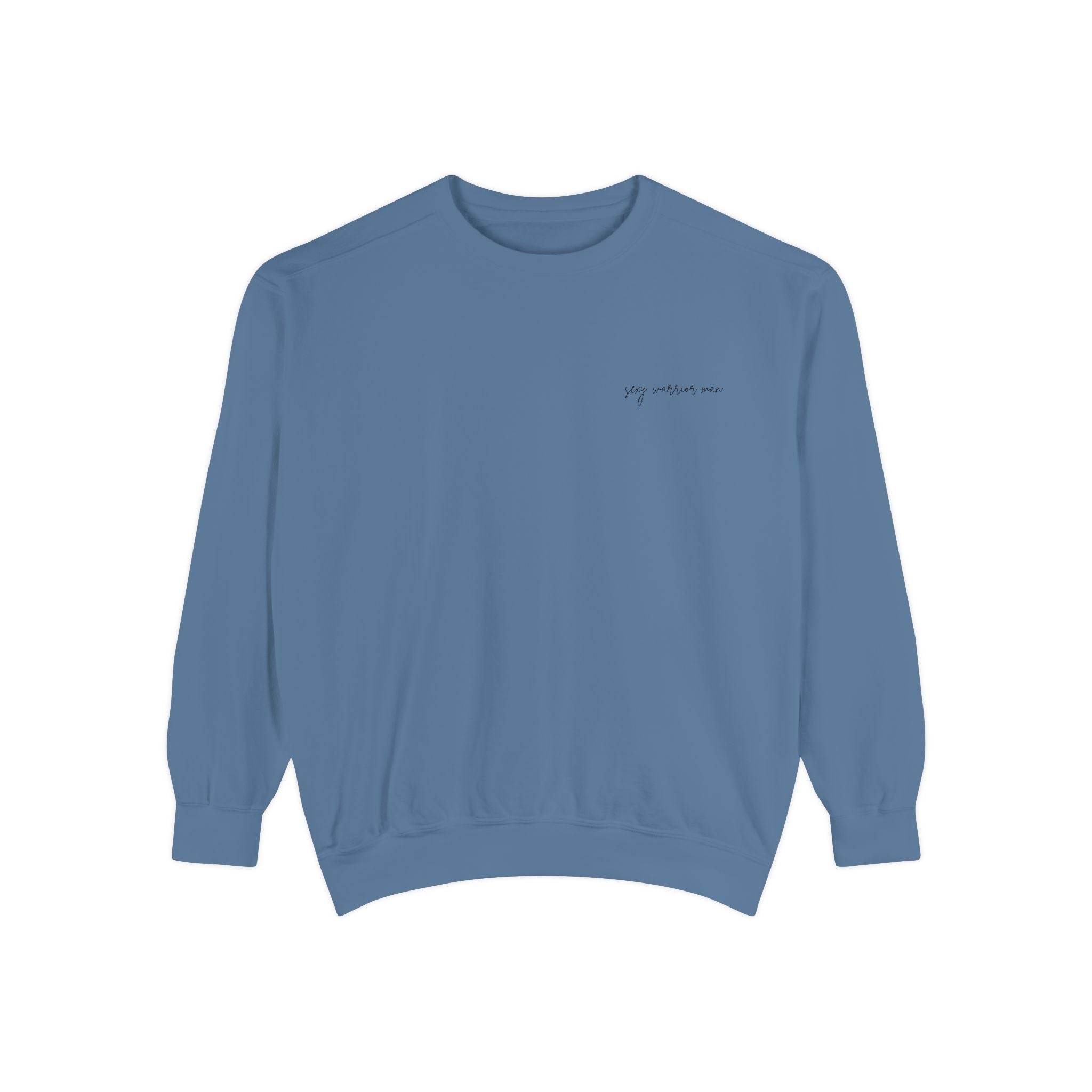 Sexy Warrior Man Embroidered Sweatshirt