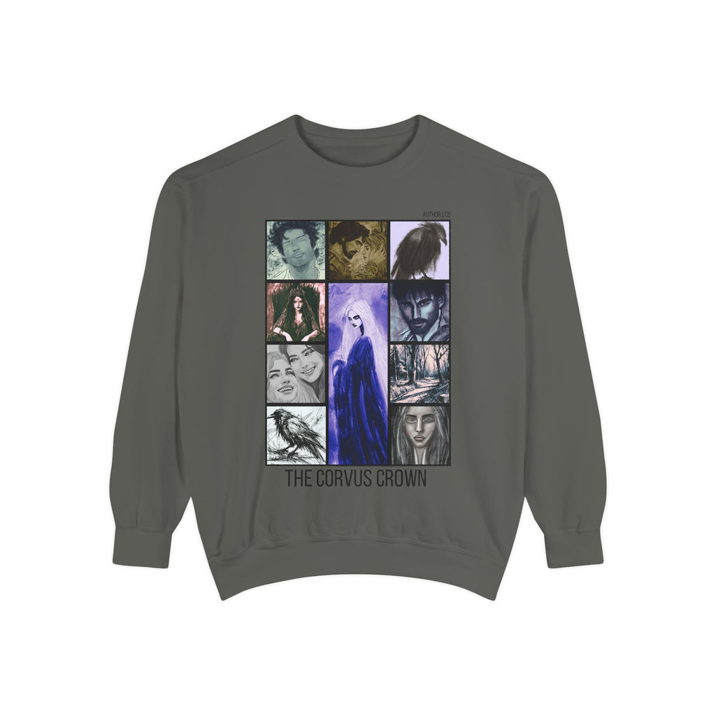 The Corvus Crown Art Print Sweatshirt