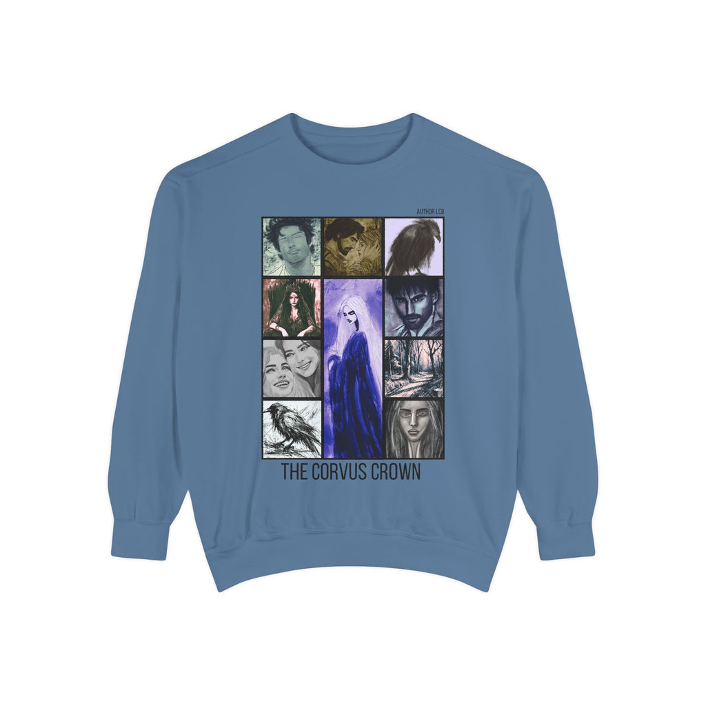 The Corvus Crown Art Print Sweatshirt