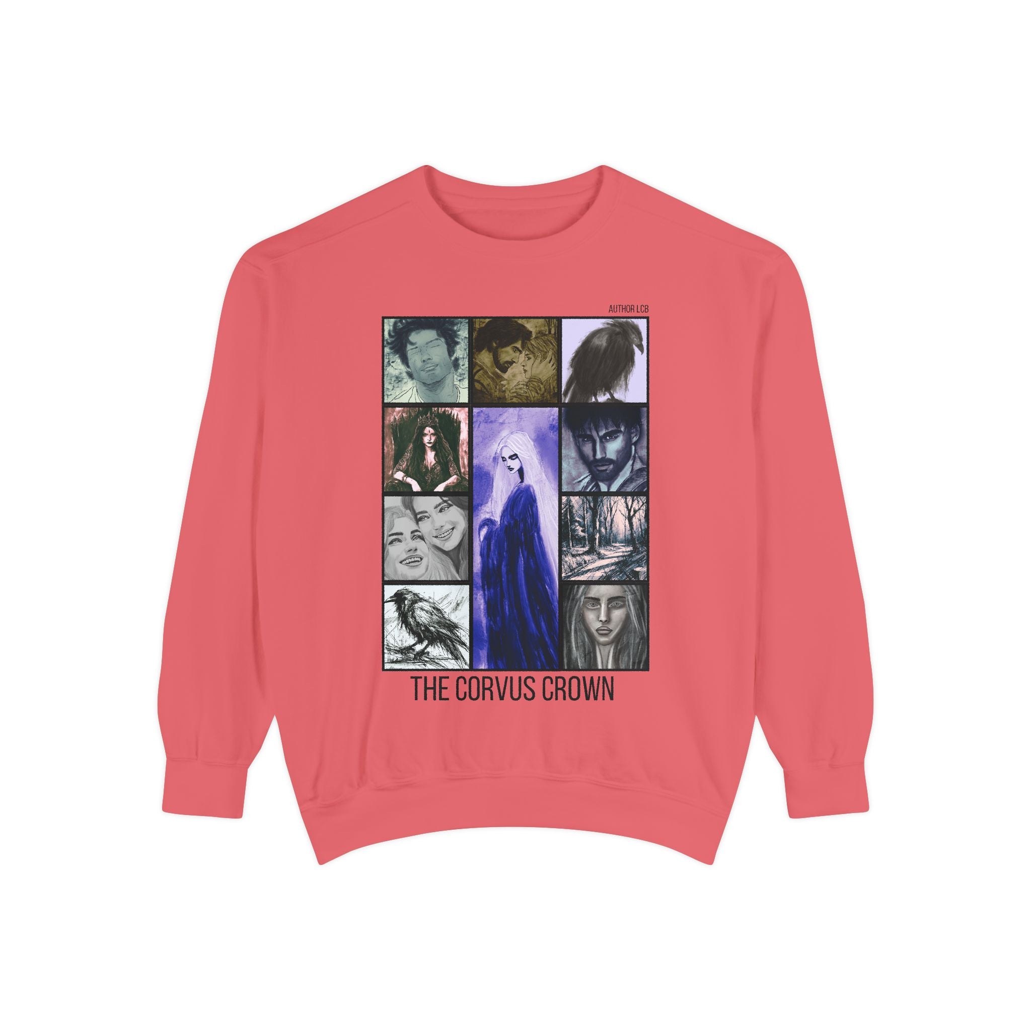The Corvus Crown Art Print Sweatshirt