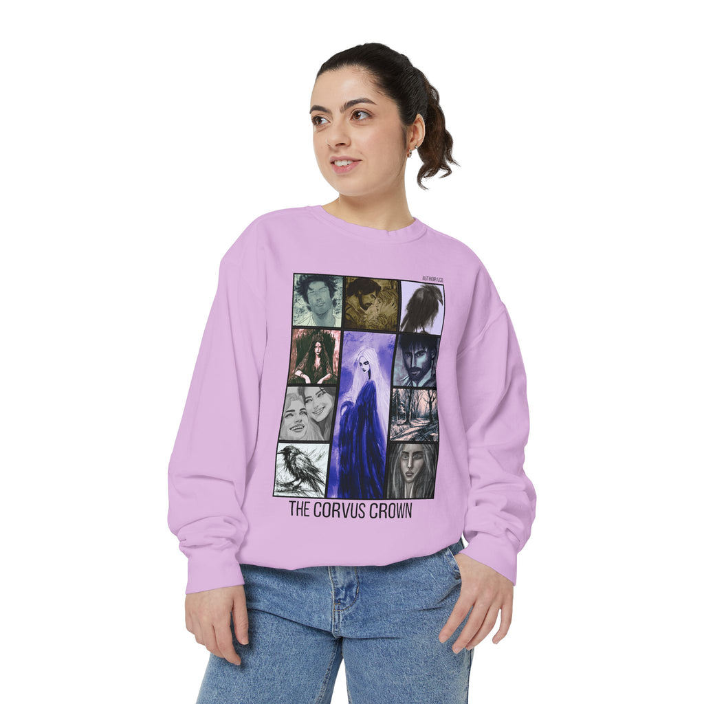 The Corvus Crown Art Print Sweatshirt