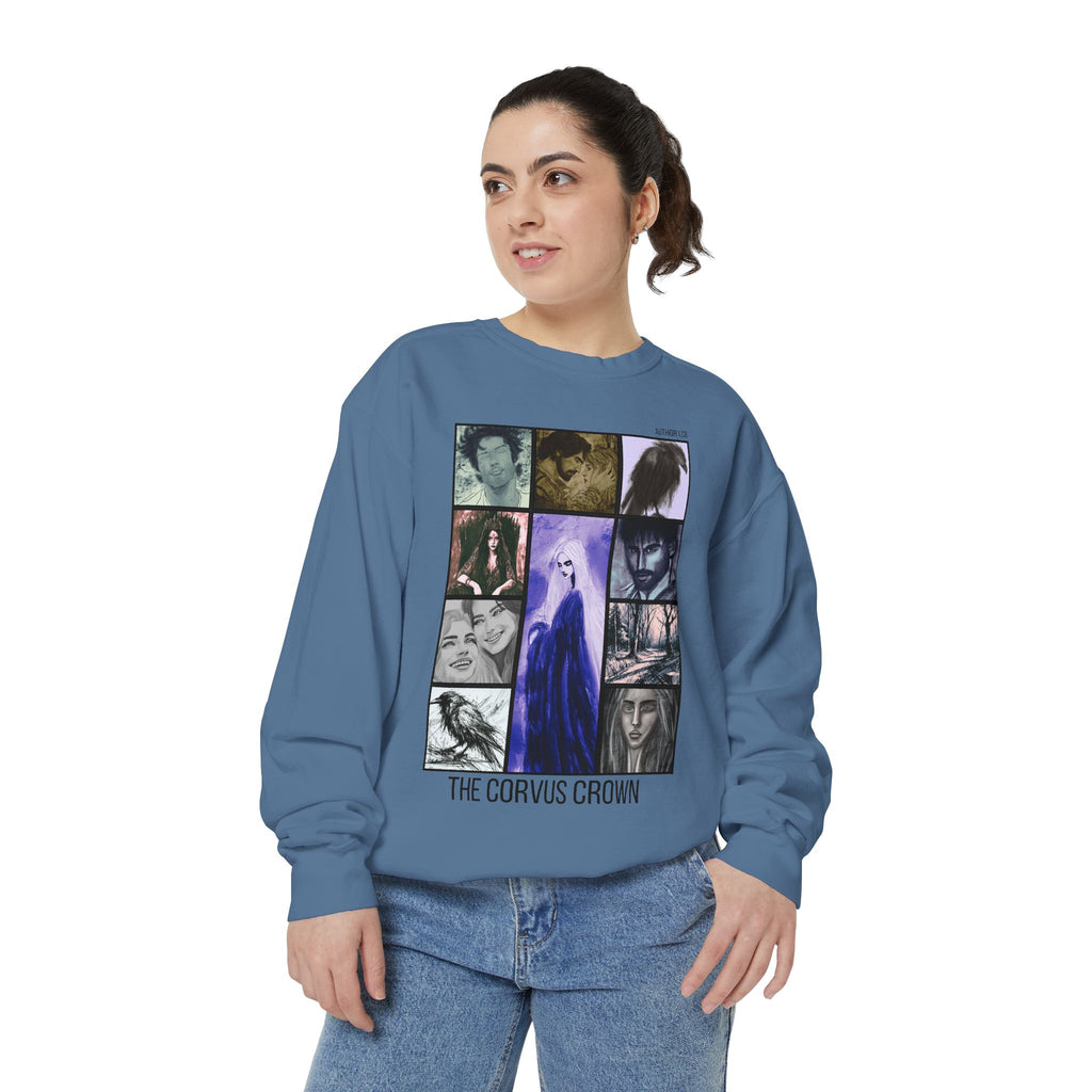 The Corvus Crown Art Print Sweatshirt