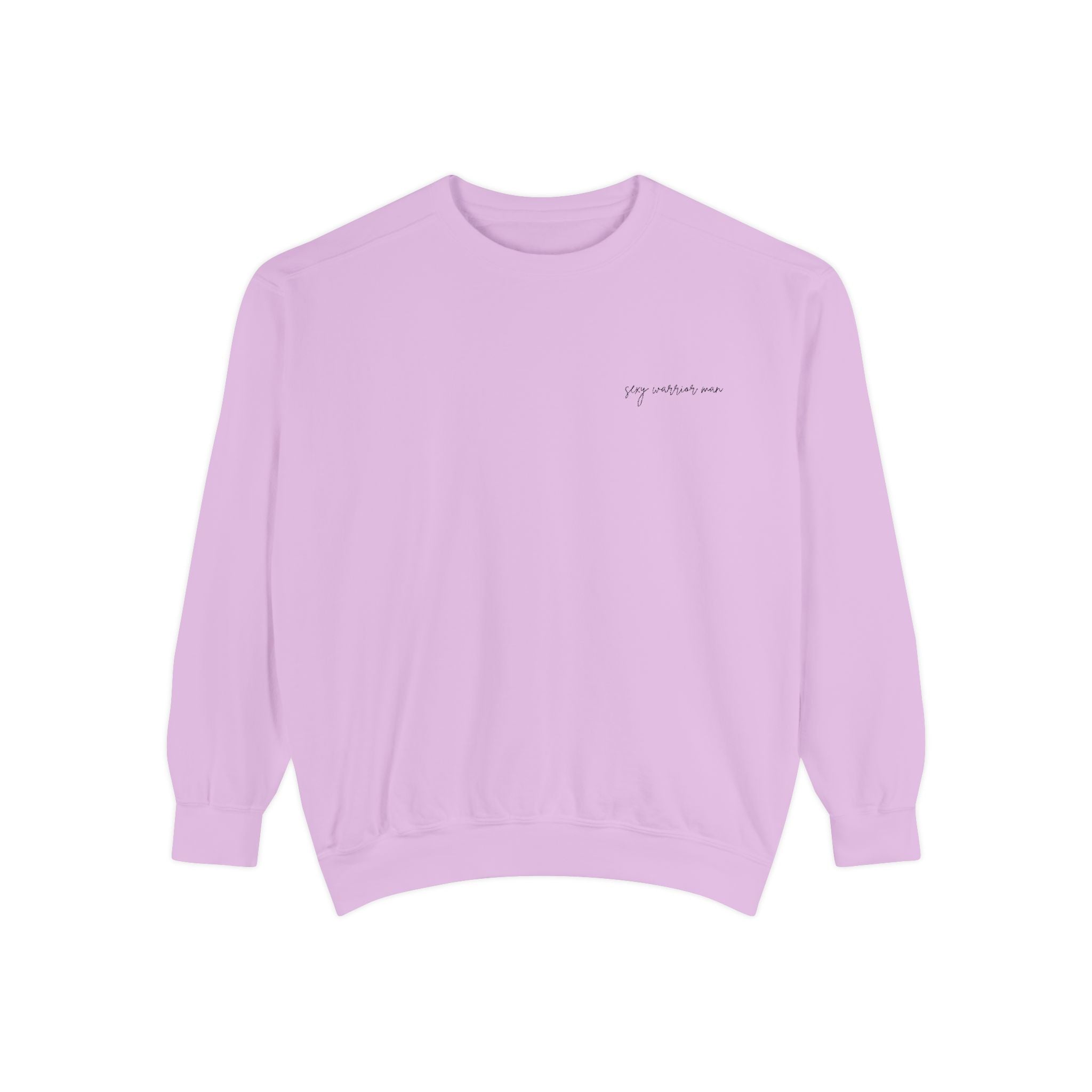 Sexy Warrior Man Embroidered Sweatshirt