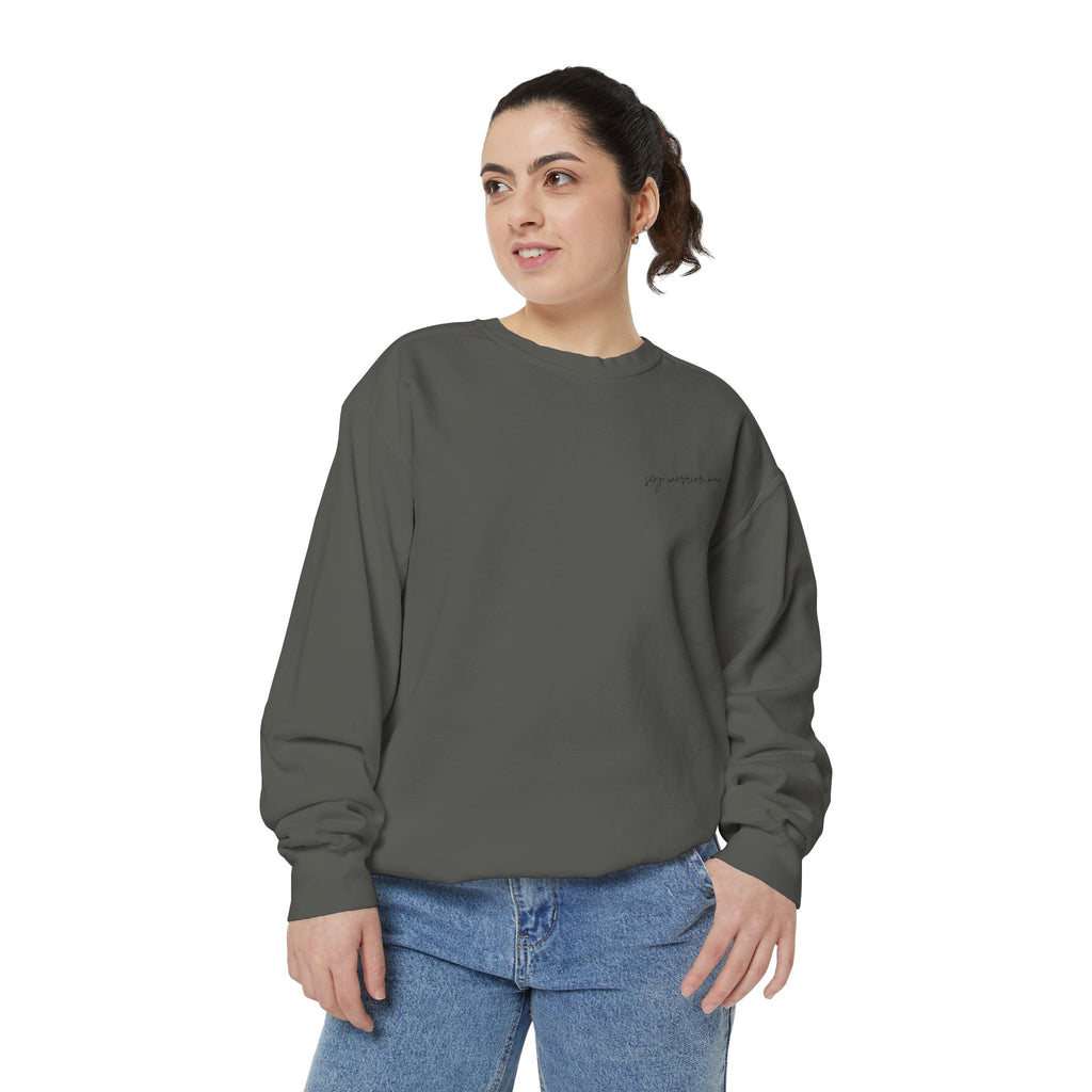 Sexy Warrior Man Embroidered Sweatshirt