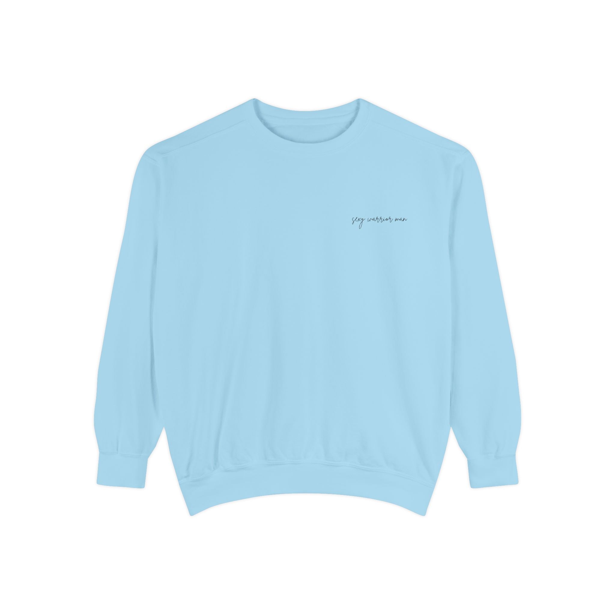 Sexy Warrior Man Embroidered Sweatshirt