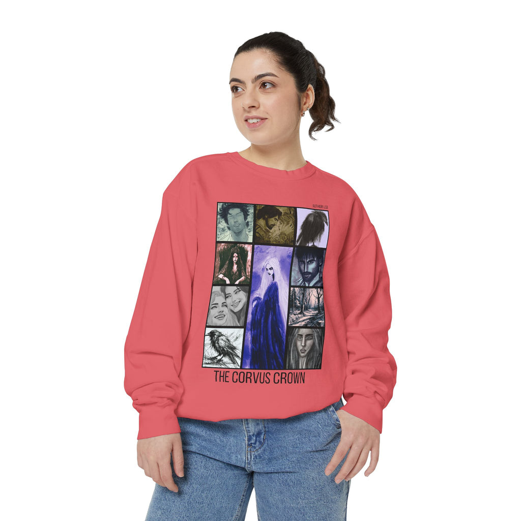 The Corvus Crown Art Print Sweatshirt