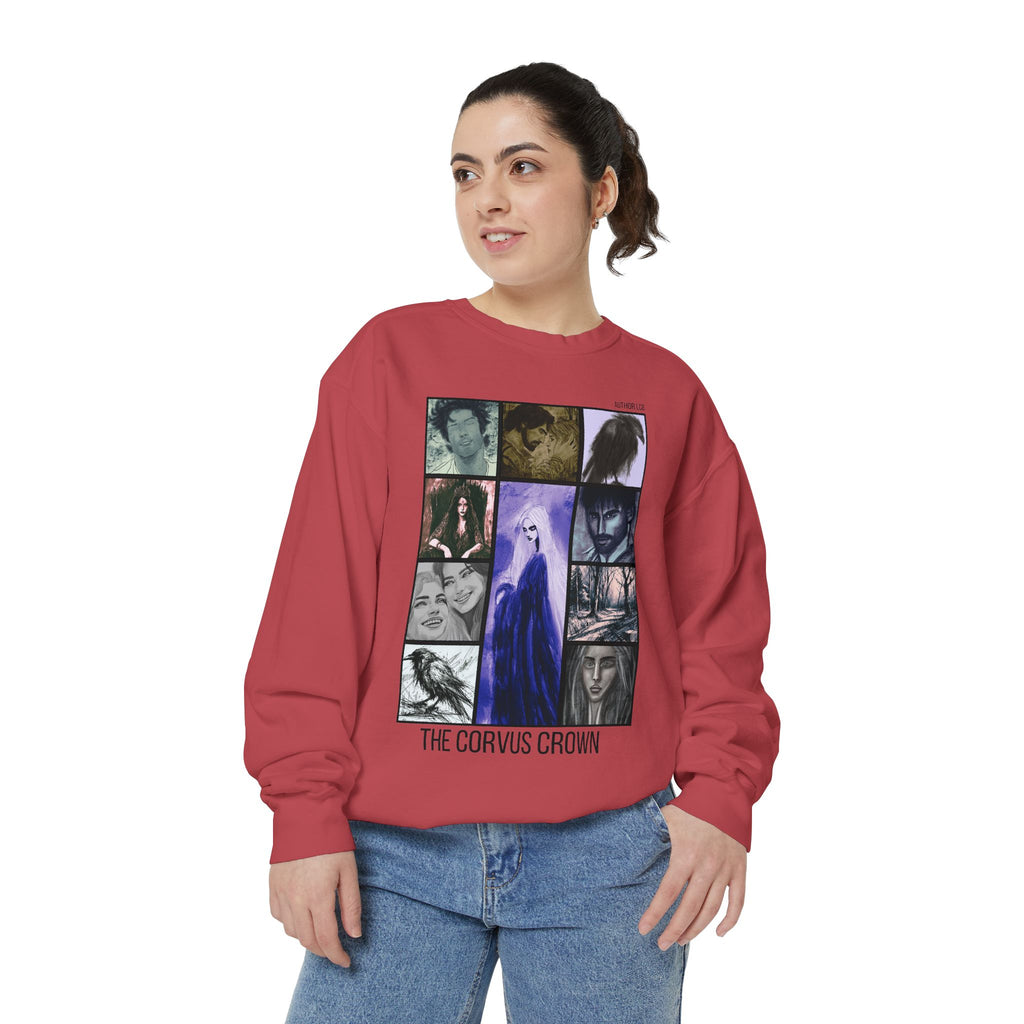 The Corvus Crown Art Print Sweatshirt