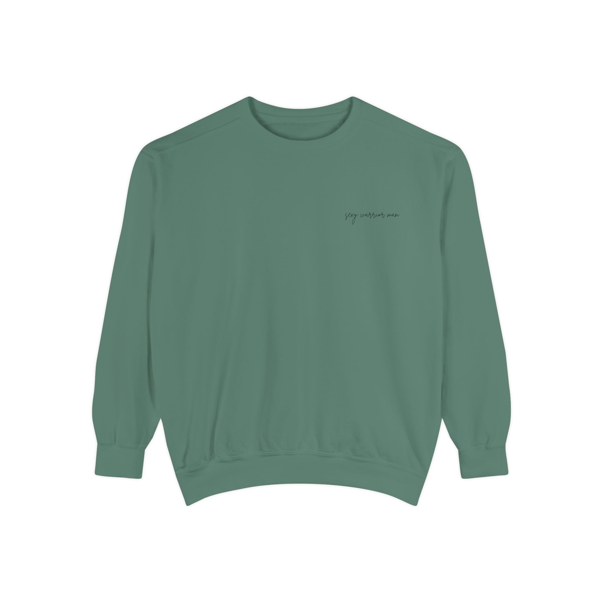 Sexy Warrior Man Embroidered Sweatshirt