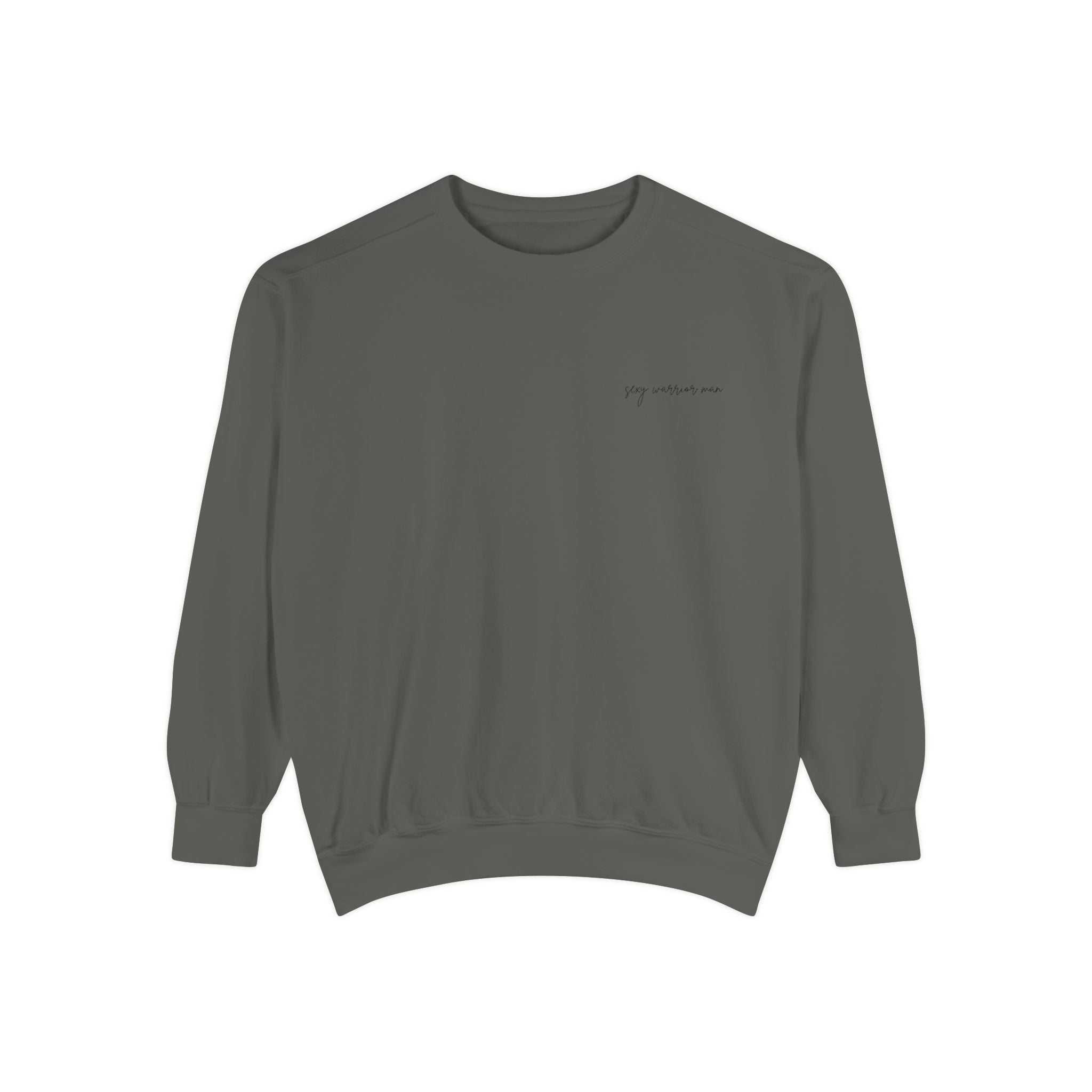 Sexy Warrior Man Embroidered Sweatshirt