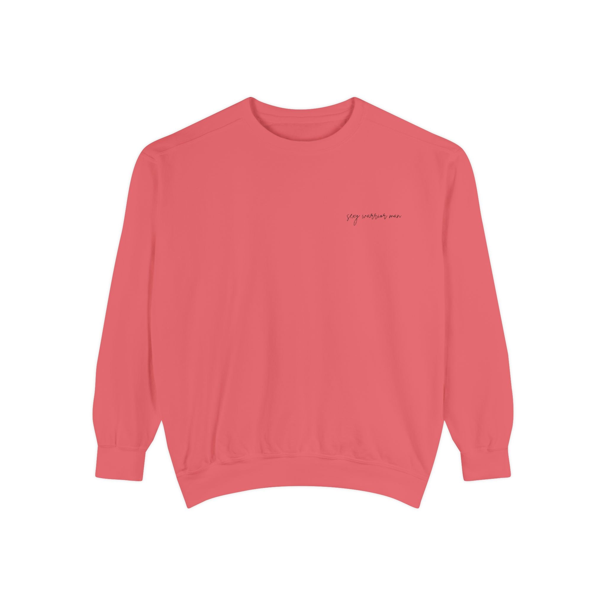Sexy Warrior Man Embroidered Sweatshirt