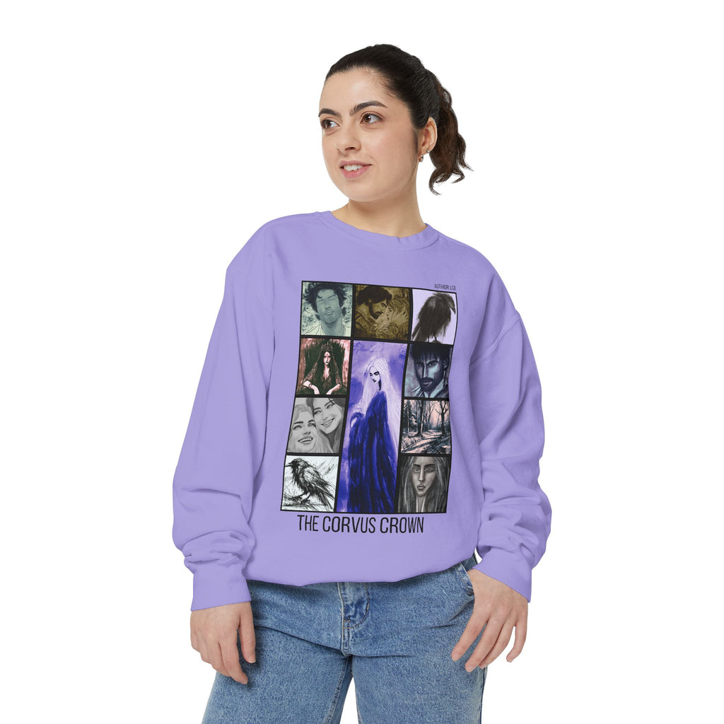 The Corvus Crown Art Print Sweatshirt