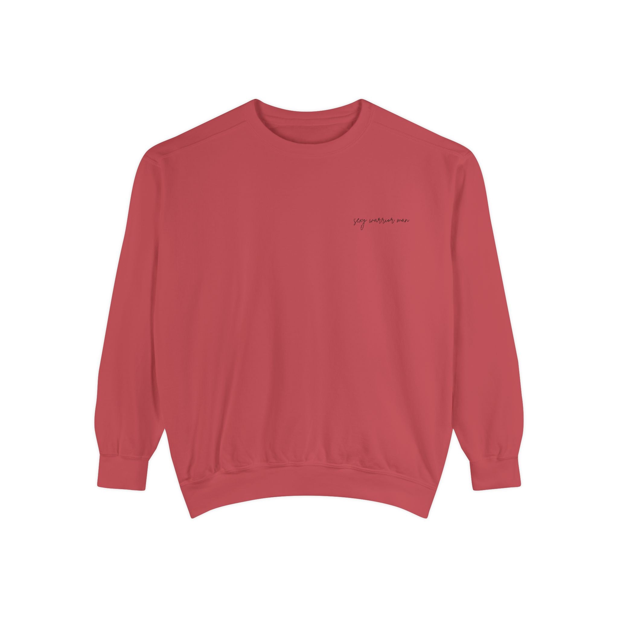 Sexy Warrior Man Embroidered Sweatshirt